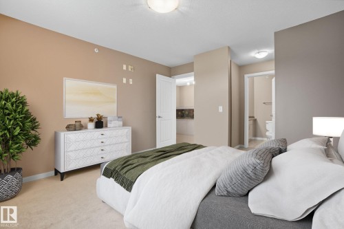 417 240 Spruce Ridge Road, Spruce Grove, AB - Indoor Photo Showing Bedroom