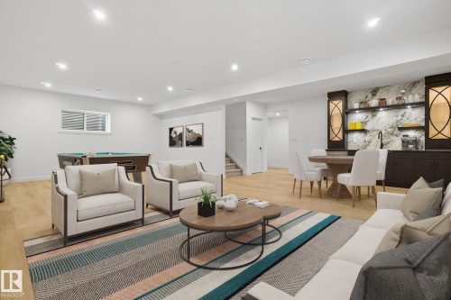 2006 Genesis Lane, Stony Plain, AB - Indoor Photo Showing Living Room