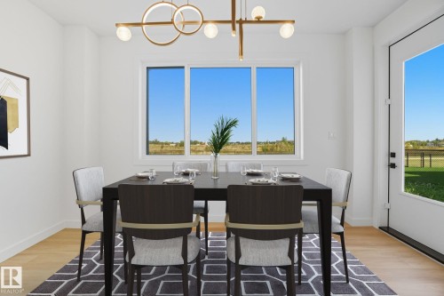 2006 Genesis Lane, Stony Plain, AB - Indoor Photo Showing Dining Room