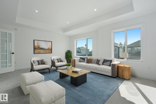 2006 Genesis Lane, Stony Plain, AB - Indoor Photo Showing Living Room