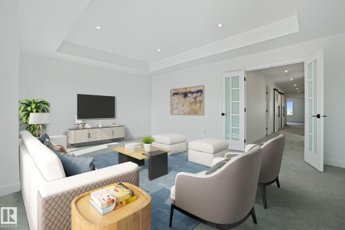 2006 Genesis Lane, Stony Plain, AB - Indoor Photo Showing Living Room