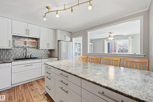 204 14810 51 Avenue, Edmonton, AB - Indoor Photo Showing Kitchen With Upgraded Kitchen
