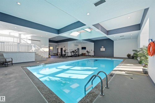 204 14810 51 Avenue, Edmonton, AB - Indoor Photo Showing Other Room With In Ground Pool