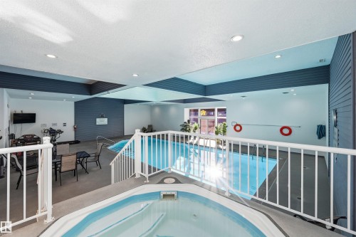 204 14810 51 Avenue, Edmonton, AB - Indoor Photo Showing Other Room With In Ground Pool
