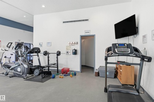 204 14810 51 Avenue, Edmonton, AB - Indoor Photo Showing Gym Room