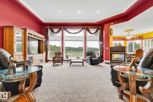 13419 Lakeland Drive, Rural Lac La Biche County, AB - Indoor With Fireplace