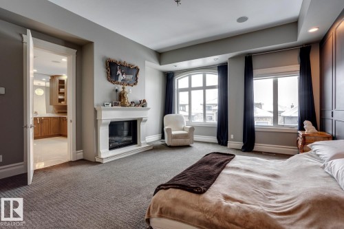 4311 Westcliff Landing Landing, Edmonton, AB - Indoor With Fireplace