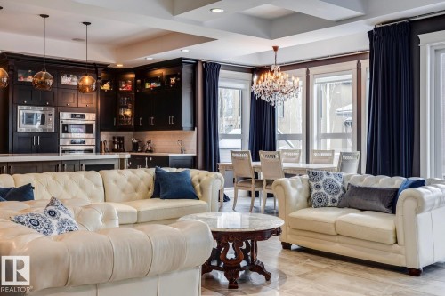 4311 Westcliff Landing Landing, Edmonton, AB - Indoor Photo Showing Living Room