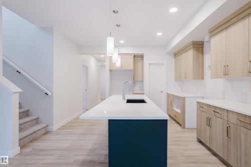 4201 66 Street, Beaumont, AB - Indoor Photo Showing Kitchen