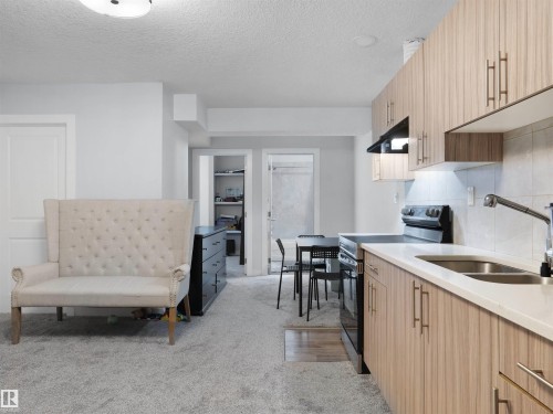 207 41 Avenue, Edmonton, AB - Indoor Photo Showing Kitchen With Double Sink