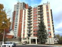 402 9028 Jasper Avenue, Edmonton, AB  - Outdoor With Balcony With Facade 