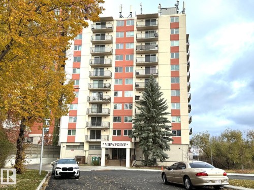 402 9028 Jasper Avenue, Edmonton, AB - Outdoor With Balcony With Facade