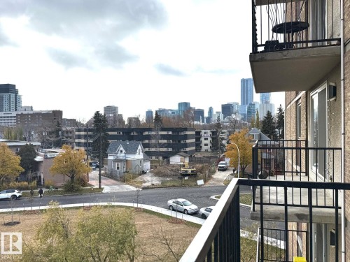 402 9028 Jasper Avenue, Edmonton, AB - Outdoor With Balcony With View