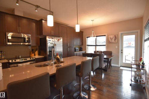 45 3710 Allan Drive, Edmonton, AB - Indoor Photo Showing Kitchen With Double Sink With Upgraded Kitchen