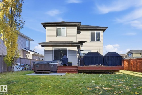 47 Hilldowns Drive, Spruce Grove, AB - Outdoor With Deck Patio Veranda