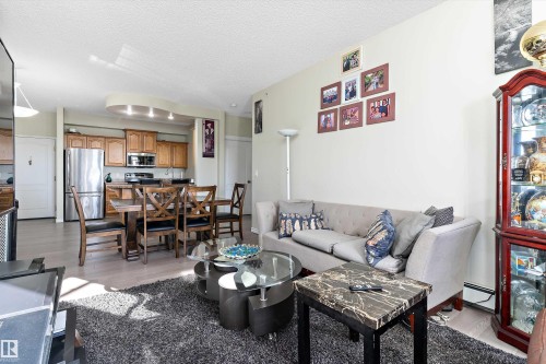 408 14259 50 Street, Edmonton, AB - Indoor Photo Showing Living Room