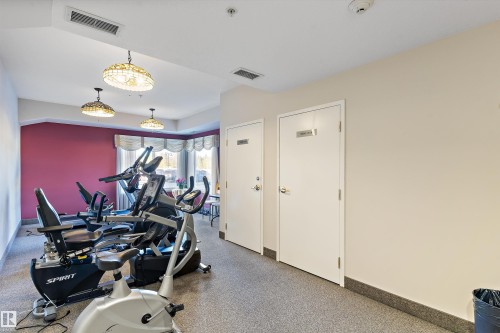408 14259 50 Street, Edmonton, AB - Indoor Photo Showing Gym Room