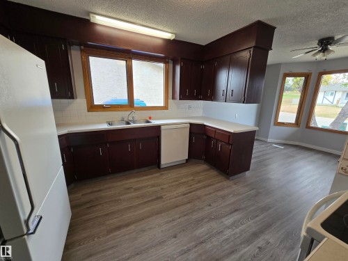 119 Diamond Drive, Millet, AB - Indoor Photo Showing Kitchen With Double Sink