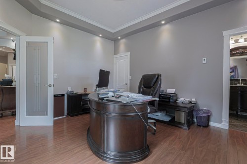 4 Third Avenue, Entwistle, AB - Indoor Photo Showing Office