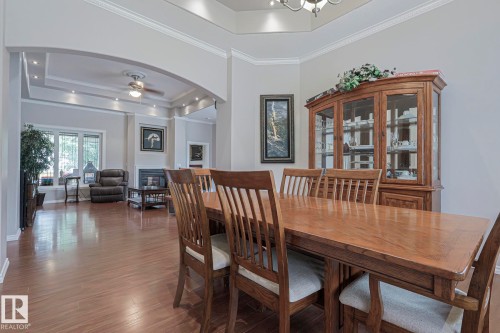4 Third Avenue, Entwistle, AB - Indoor Photo Showing Dining Room