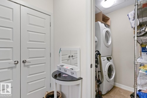 114 10520 56 Avenue, Edmonton, AB - Indoor Photo Showing Laundry Room