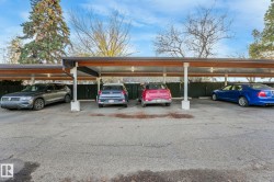 View of covered parking lot - 