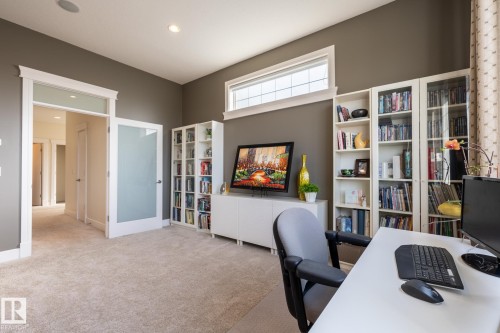 75 Nadine Way, St. Albert, AB - Indoor Photo Showing Office