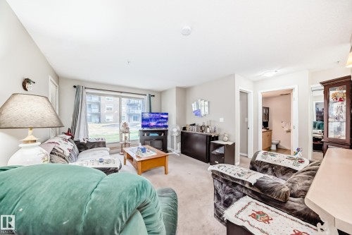 102 13907 136 Street Nw, Edmonton, AB - Indoor Photo Showing Living Room