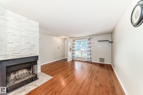 1126 Saddleback Road, Edmonton, AB - Indoor With Fireplace