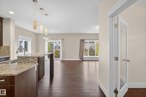 3642 Claxton Place, Edmonton, AB - Indoor Photo Showing Kitchen With Double Sink