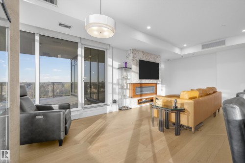 602 14105 West Block Drive, Edmonton, AB - Indoor With Fireplace