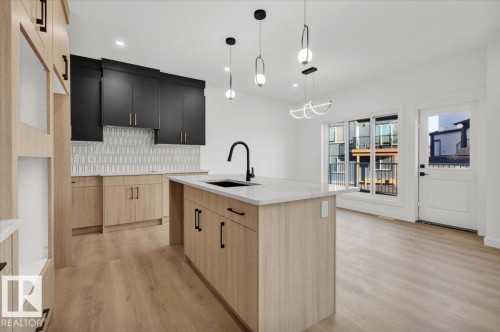 3904 41 Avenue, Beaumont, AB - Indoor Photo Showing Kitchen With Upgraded Kitchen