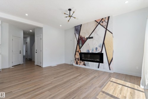 5747 Kootook Way, Edmonton, AB - Indoor With Fireplace