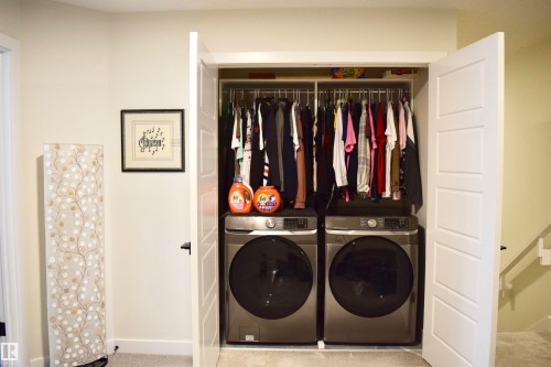 38 Wiltree Terrace, Fort Saskatchewan, AB - Indoor Photo Showing Laundry Room