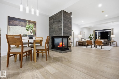 11434 71 Avenue, Edmonton, AB - Indoor With Fireplace