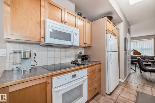 101 8619 111 Street, Edmonton, AB - Indoor Photo Showing Kitchen