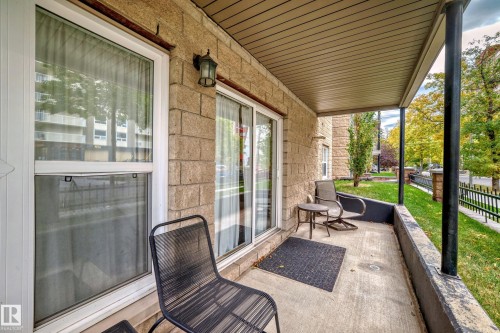 101 8619 111 Street, Edmonton, AB - Outdoor With Deck Patio Veranda With Exterior