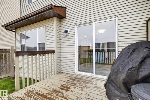 137 Rue Magnan, Beaumont, AB - Outdoor With Deck Patio Veranda With Exterior
