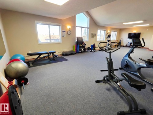 327 6703 172 Street, Edmonton, AB - Indoor Photo Showing Gym Room