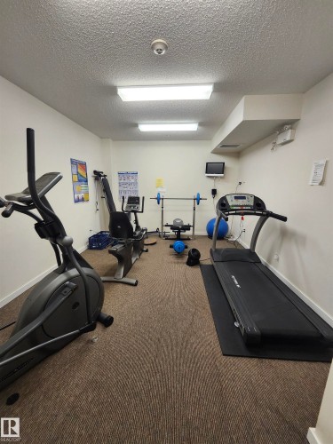 301 11140 68 Avenue Nw, Edmonton, AB - Indoor Photo Showing Gym Room