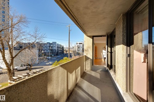 205 8340 Jasper Avenue, Edmonton, AB - Outdoor With Balcony