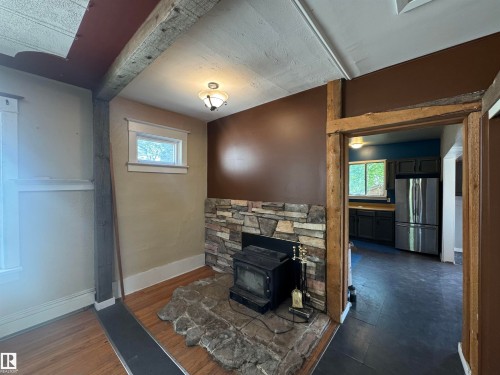10719 74 Avenue, Edmonton, AB - Indoor With Fireplace