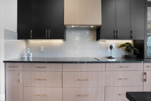 3327 Chernowsi Way, Edmonton, AB - Indoor Photo Showing Kitchen With Upgraded Kitchen