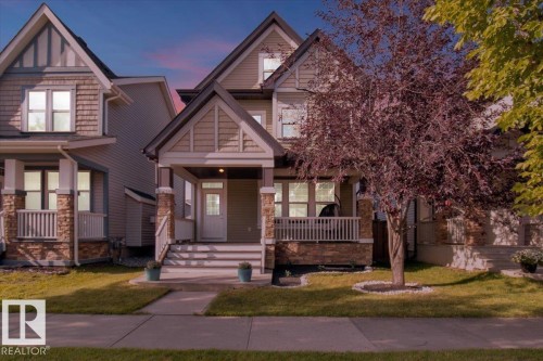 625 Allard Boulevard, Edmonton, AB - Outdoor With Deck Patio Veranda With Facade