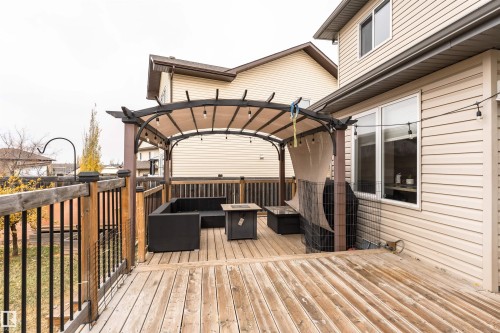 38 Rue Bouchard, Beaumont, AB - Outdoor With Deck Patio Veranda With Exterior