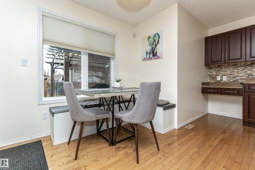 38 Rue Bouchard, Beaumont, AB - Indoor Photo Showing Dining Room