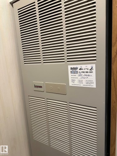 Detailed view of a heating unit - 37 43 Avenue, Millet, AB - Indoor