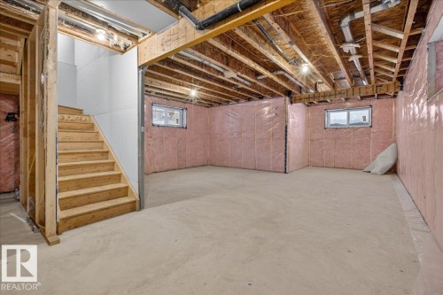 8450 Mayday Link, Edmonton, AB - Indoor Photo Showing Basement