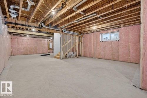8450 Mayday Link, Edmonton, AB - Indoor Photo Showing Basement