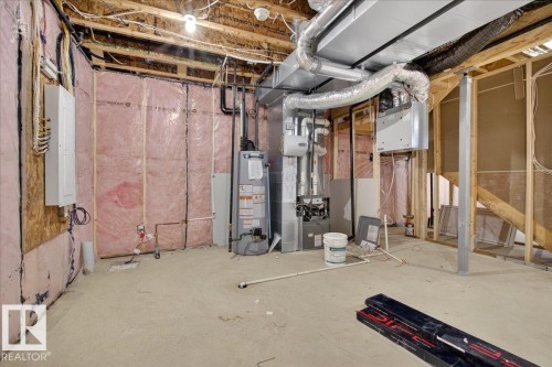 8450 Mayday Link, Edmonton, AB - Indoor Photo Showing Basement